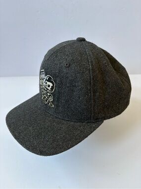 Yupoong Wool Blend Big Boy Restaurant Skeleton American Trucker Strapback Hat